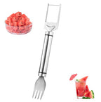 Stainless Steel Watermelon Fork Slicer