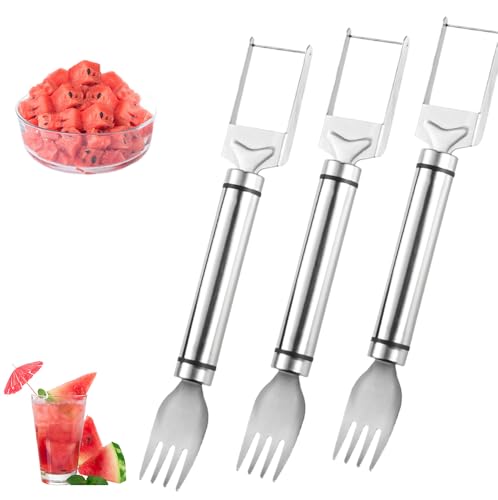Stainless Steel Watermelon Fork Slicer