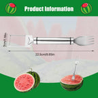 Stainless Steel Watermelon Fork Slicer