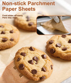 Unbleached Parchment Paper Baking Sheets