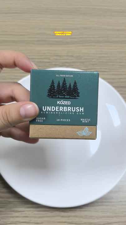 UnderBrush Organic Remineralizing Gum™